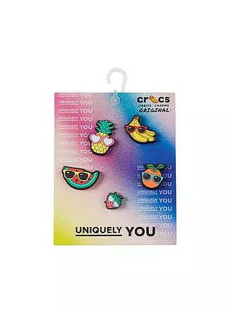 CROCS | Jibbitz™ Happy Summer 5er Set | bunt