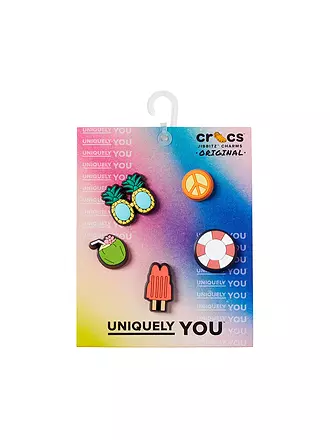 CROCS | Jibbitz™ Happy Summer 5er Set | bunt