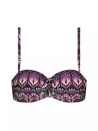 CYELL | Damen Bikinioberteil Peacock | lila