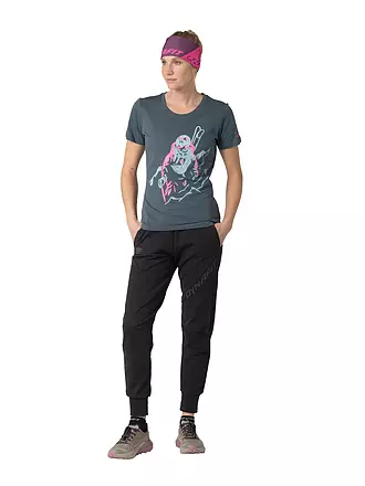 DYNAFIT | Damen T-Shirt Blacklight | grau