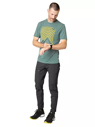 DYNAFIT | Herren Funktionsshirt Transalper Graphic | petrol