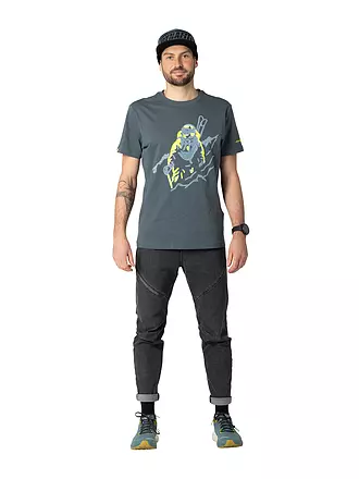 DYNAFIT | Herren T-Shirt Blacklight | grau