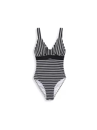 ESPRIT | Damen Badeanzug Hamptons Beach | schwarz