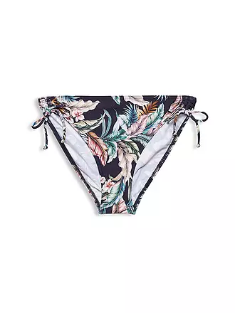 ESPRIT | Damen Bikinihose mit Tropical Print | blau