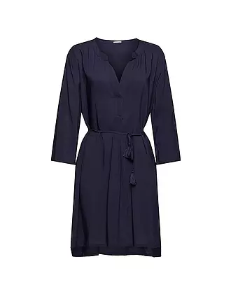 ESPRIT | Damen Strand Tunika aus LENZING™ ECOVERO™ | blau