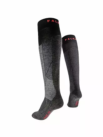 FALKE | Damen Skitourenstrümpfe ST4 Wool | schwarz