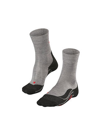 FALKE | Herren Trekking Socken TK5 Light Grey | grau
