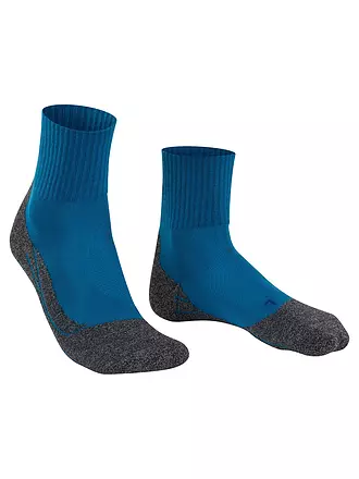 FALKE | Herren Wandersocken TK2 Short Cool | blau