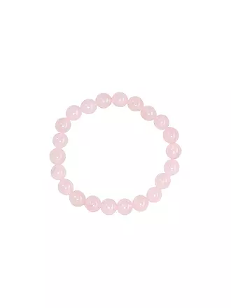 FIGLIA | Damen Armband Energia Rosenquarz | braun
