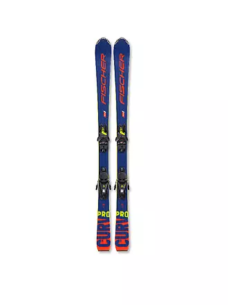 FISCHER | Jugendski Set RC4 The Curv Pro + FS7 GW CA 22/23 | blau