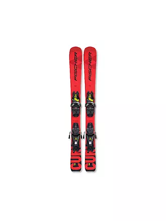 FISCHER | Kinderski Set The Curv JR. (70-90) + FS4 22/23 | rot