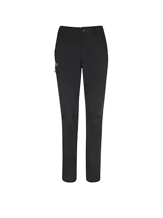 FJÄLLRÄVEN | Damen Wanderhose Abisko Trail Stretch | schwarz