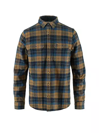 FJÄLLRÄVEN | Herren Flanellhemd Skog | braun