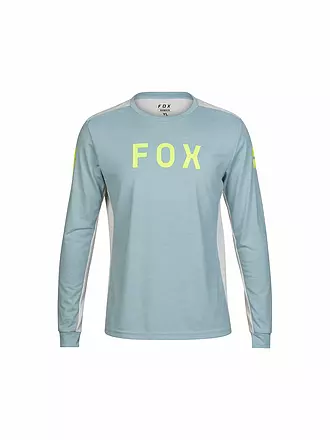 FOX | Kinder Radshirt  Langarm-Jersey Ranger Aviation drirelease® | hellgrau