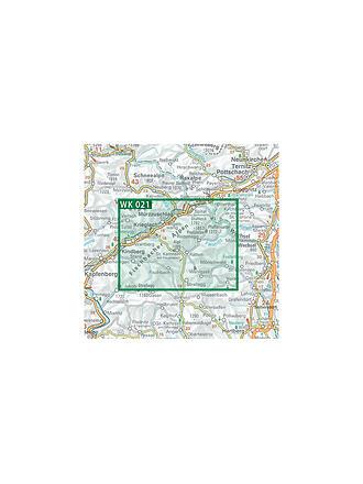 FREYTAG & BERNDT | Wanderkarte WK 021 Fischbacher Alpen - Roseggers Waldheimat - Mürzzuschlag, 1:50.000 | keine Farbe