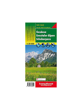 FREYTAG & BERNDT | Wanderkarte WK 062 Gesäuse - Ennstaler Alpen - Schoberpass, 1:50.000 | keine Farbe