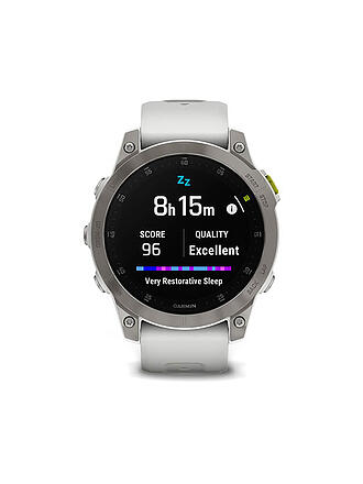 GARMIN | GPS-Multisport-Smartwatch Epix 2 Sapphire | grau