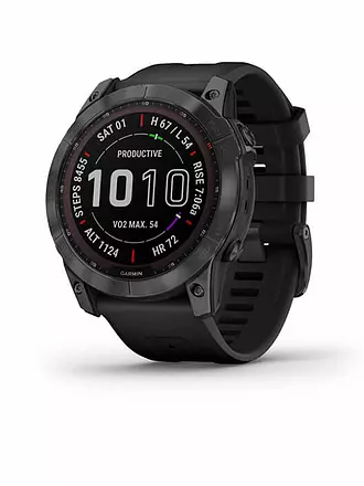 GARMIN | GPS-Sportuhr Fenix 7X Sapphire Solar | schwarz