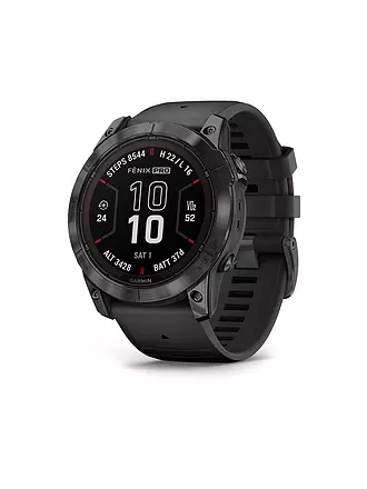 GARMIN | GPS-Sportuhr fenix 7X Pro Sapphire Solar | silber