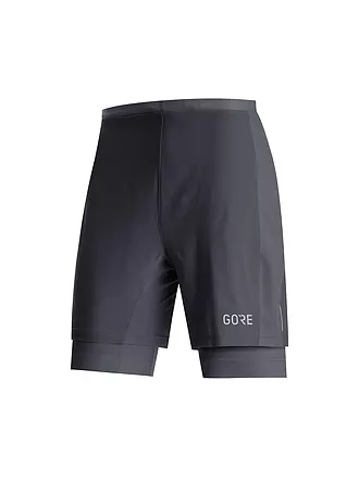 GORE | Herren Laufshort R5 2IN1 | schwarz