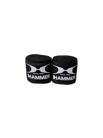 HAMMER | Boxbandage Elastisch 2,5m | schwarz