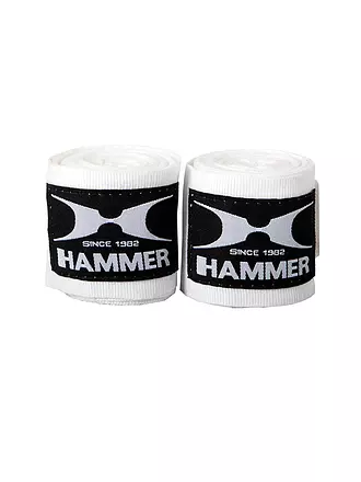 HAMMER | Boxbandage Elastisch 4,5m | weiss