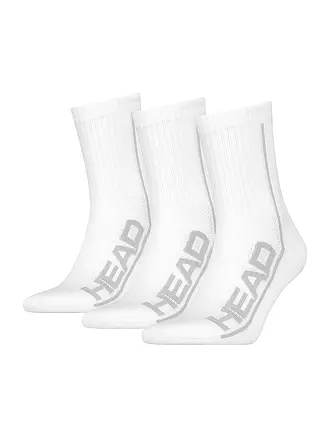 HEAD | Tennissocken Performance Short Crew 3er Pack | weiss