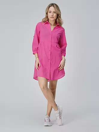 HOT STUFF |  Damen Blusenkleid Marseille | pink