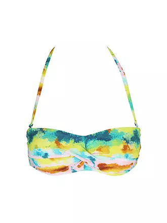 HOT STUFF | Damen Bikinioberteil Bandeau Print | bunt