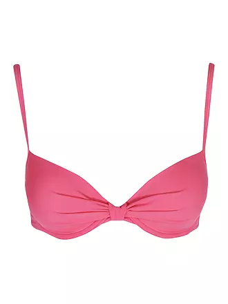 HOT STUFF | Damen Bikinioberteil Push up Solids | pink