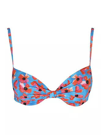 HOT STUFF | Damen Bikinioberteil Push up | blau