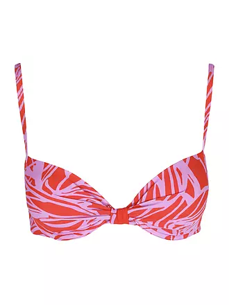 HOT STUFF | Damen Bikinioberteil Push up | rot