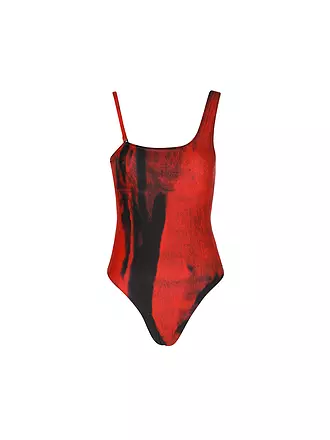 HUGO | Damen Badeanzug | rot
