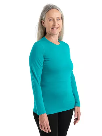 ICEBREAKER | Damen Funktionsshirt Merino 200 Oasis LS | beere