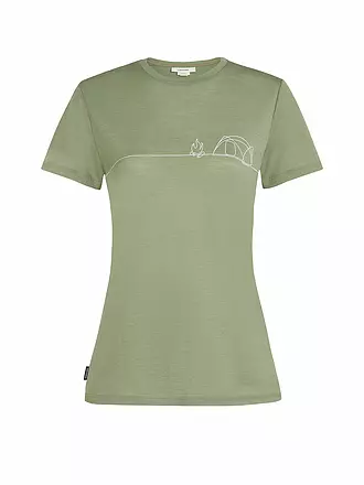 ICEBREAKER | Damen Funktionsshirt Single 150 Tech | olive
