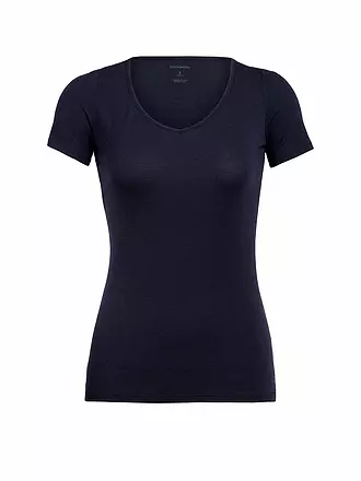 ICEBREAKER | Damen T-Shirt 150 Merino Siren Sweetheart | blau