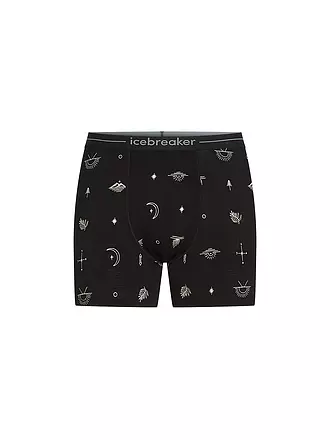 ICEBREAKER | Herren Boxershort Anatomica 150 Explore | schwarz