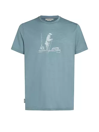 ICEBREAKER | Herren Funktionsshirt Paddle 150 Tech | hellblau