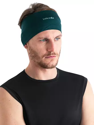 ICEBREAKER | Stirnband Cool-Lite Flexi | dunkelgrün