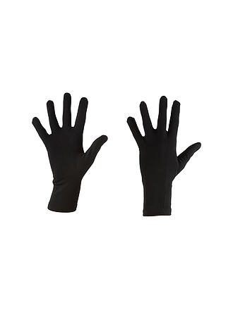 ICEBREAKER | Unterziehhandschuhe Merino Oasis Glove Liners | schwarz