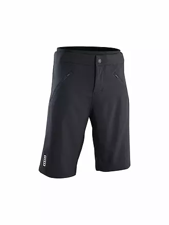 ION | Herren Radshort Logo Plus | schwarz