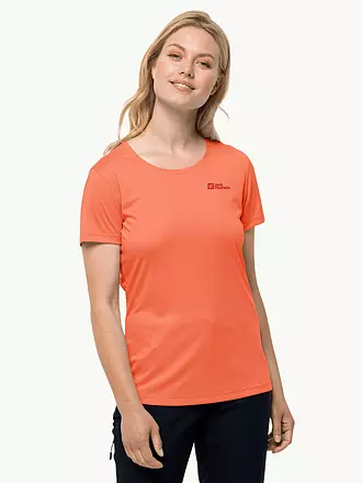 JACK WOLFSKIN | Damen Funktionsshirt Tech | koralle