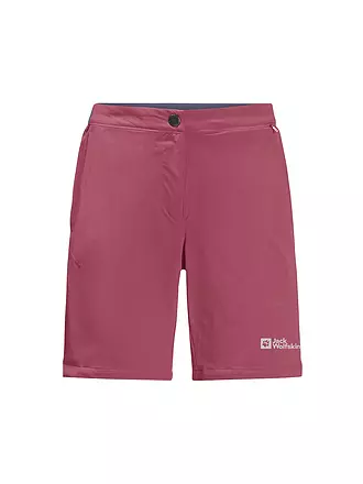 JACK WOLFSKIN | Damen Short Hilltop Trail | dunkelrot