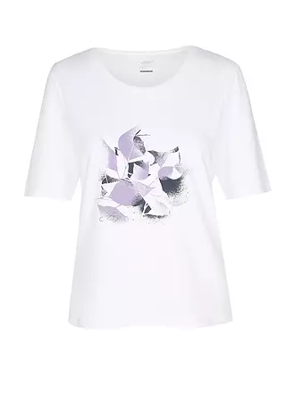 JOY SPORTSWEAR | Damen T-Shirt Melanie Flower Print | weiss