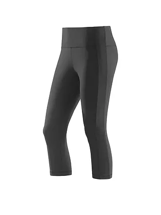 JOY | Damen Caprihose Bodyfit Susanna | schwarz