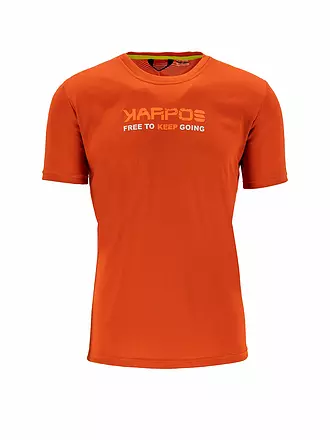 KARPOS | Herren Funktionsshirt Val Federia | kupfer