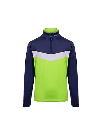 KJUS | Jungen Unterzieh Zipshirt Gian | dunkelblau