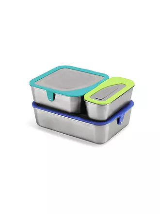 KLEAN KANTEEN | Edelstahl Essensbehälter Lunchbox 3er Set | bunt