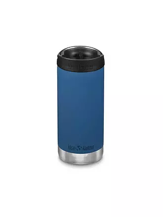 KLEAN KANTEEN | Edelstahl Isolierflasche TKWide 355ml Café Cap Black | petrol