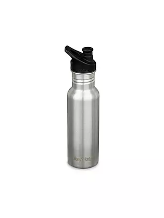 KLEAN KANTEEN | Edelstahl Trinkflasche Classic 532ml Sport Cap Brushed Stainless | gold